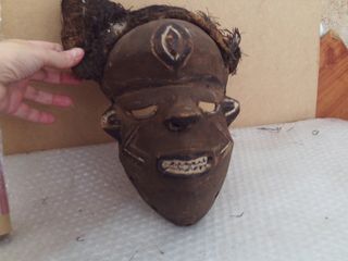 Máscara Africana Chorwe Congo Madera