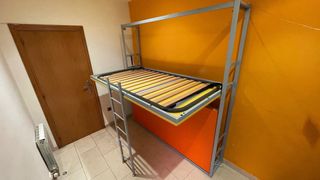 Litera Abatible + Mueble de cajones + Estanteria