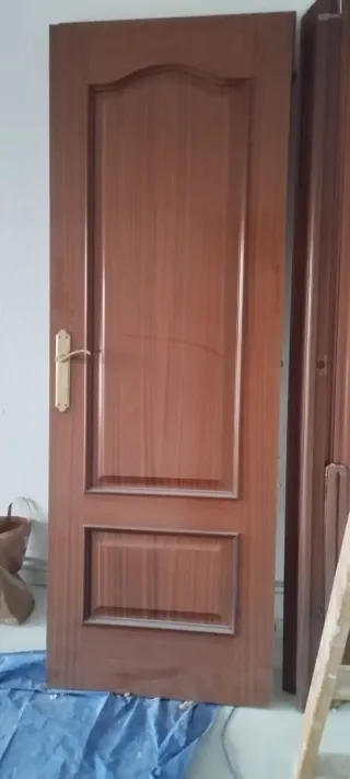 Puertas de madera interiores
