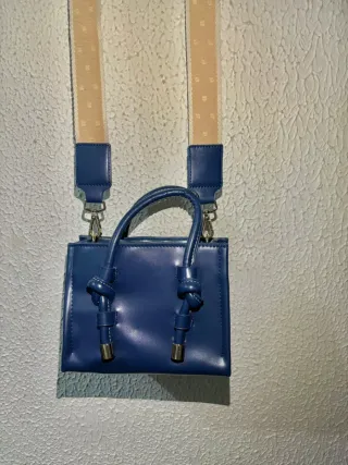 Bolso City Mini Zara Azul Eléctrico