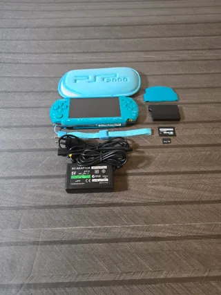 PSP 3000 Slim Turquesa