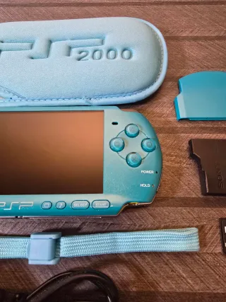 PSP 3000 Slim Turquesa