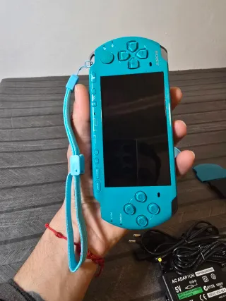 PSP 3000 Slim Turquesa