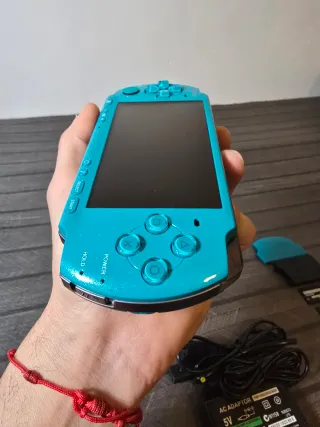 PSP 3000 Slim Turquesa
