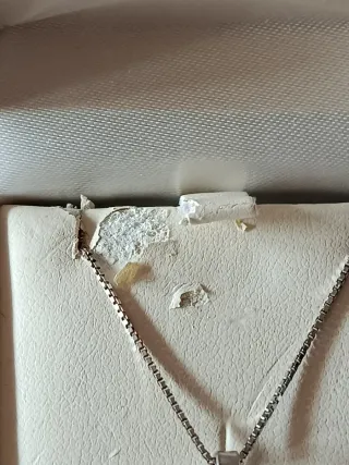 Medalla Plata y Oro con 1 Brillante