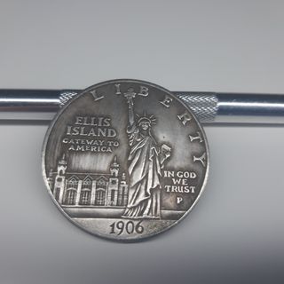 Moneda Conmemorativa Ellis Island 1906