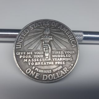 Moneda Conmemorativa Ellis Island 1906