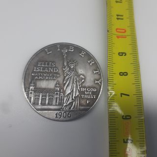 Moneda Conmemorativa Ellis Island 1906