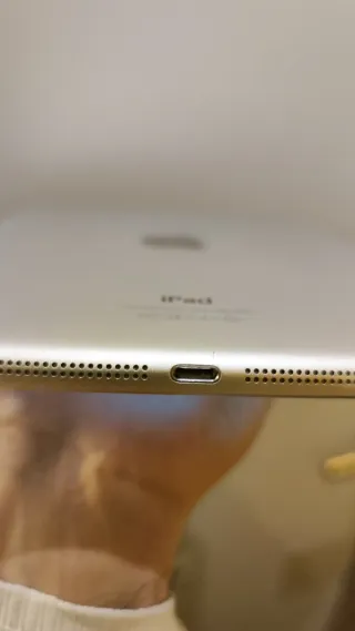 iPad Air 1ª Gen con funda y cargador