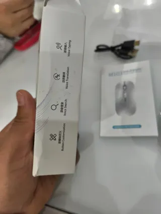 Ratón Inalámbrico USB C+A Recargable