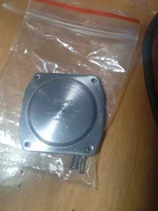 Tapa y tornillos y junta torica Casio dw 260