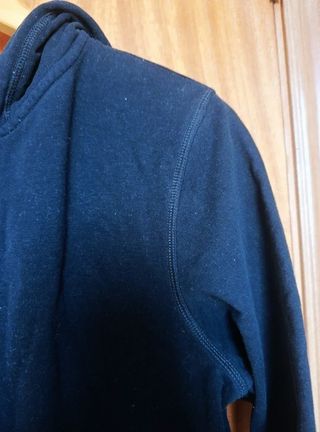 Sudadera Domyos Negra Cremallera Mujer Talla L