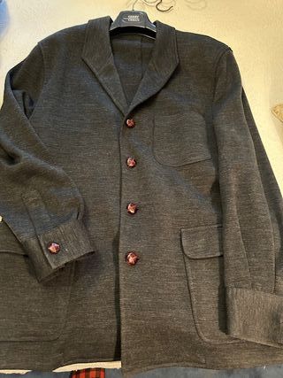 Chaqueta Conde Tebas Gris Caballero