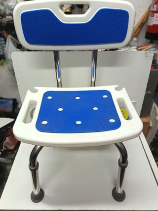 Silla Ducha Aluminio Regulable García