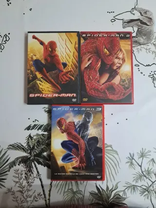 Trilogía Spiderman Sam Raimi DVD