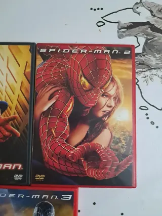 Trilogía Spiderman Sam Raimi DVD