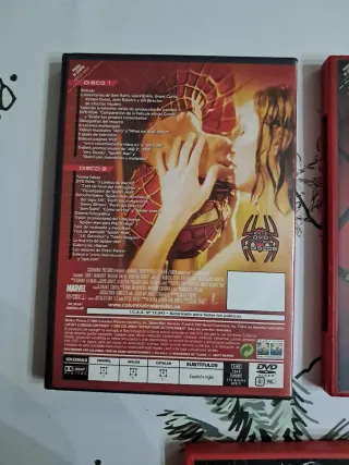 Trilogía Spiderman Sam Raimi DVD