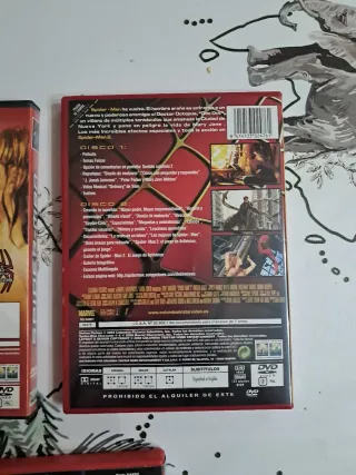 Trilogía Spiderman Sam Raimi DVD