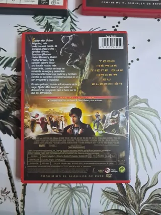 Trilogía Spiderman Sam Raimi DVD