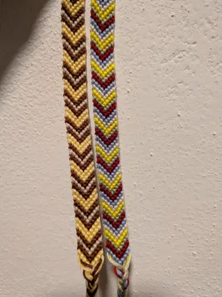 Braccialetti fatti a mano chevron