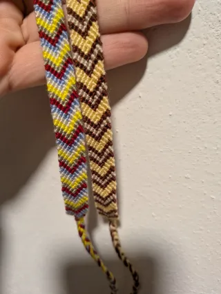 Braccialetti fatti a mano chevron