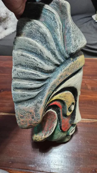 Mascara takki artesanal de fibra