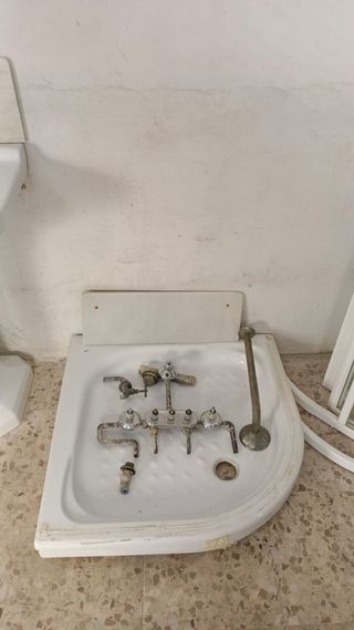 CONJUNTO BAÑO VINTAGE AÑOS 1940