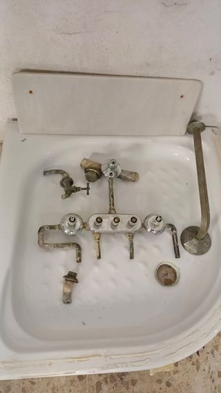 CONJUNTO BAÑO VINTAGE AÑOS 1940