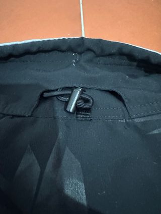 Cortavientos Nike Vintage Boxy Fit Negro/Rojo