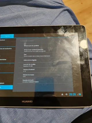 Tablet Huawei Negra