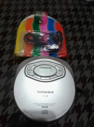 Reproductor CD Tamashi UX-3 Portátil