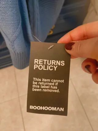 Jersey MAN azul trenzado talla L