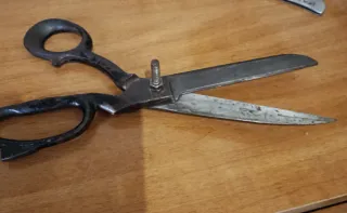 Tijeras de sastre vintage antiguas