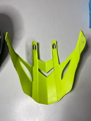 : Casco LS2 MX437 Fast Core Hi-Vis Amarillo