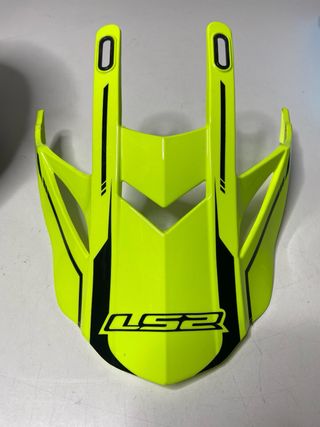 : Casco LS2 MX437 Fast Core Hi-Vis Amarillo