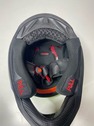 : Casco LS2 MX437 Fast Core Hi-Vis Amarillo