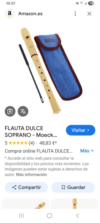 Flauta MOECK Flauto 1