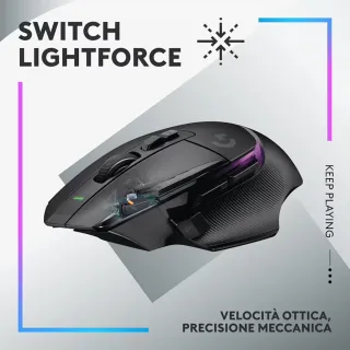 LOGITECH G502 X PLUS | MOUSE GAMING LIGHTSPEED RGB