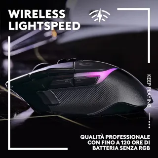 LOGITECH G502 X PLUS | MOUSE GAMING LIGHTSPEED RGB