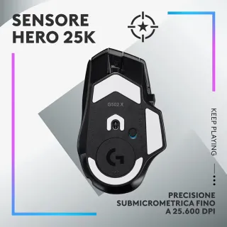 LOGITECH G502 X PLUS | MOUSE GAMING LIGHTSPEED RGB