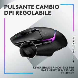 LOGITECH G502 X PLUS | MOUSE GAMING LIGHTSPEED RGB