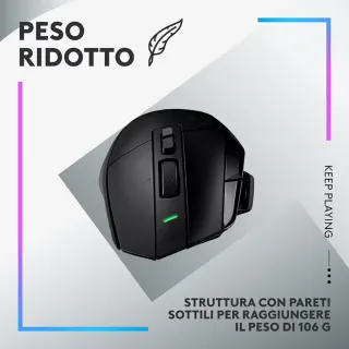 LOGITECH G502 X PLUS | MOUSE GAMING LIGHTSPEED RGB