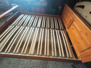 Cama Madera Pino 180x200cm