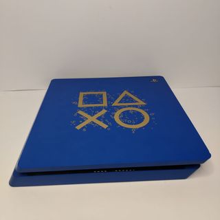 PS4 Slim Days of Play Blue 500GB + Controller + Bo