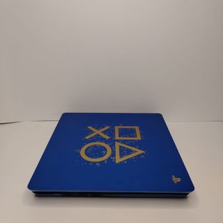 PS4 Slim Days of Play Blue 500GB + Controller + Bo