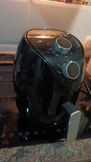 Freidora Aire Caliente Silver Crest