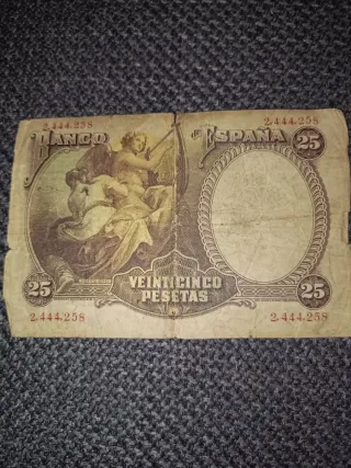 Billete 25 Pesetas Banco de España 1931