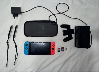 Nintendo Switch + 2 juegos y memoria ideal estado
