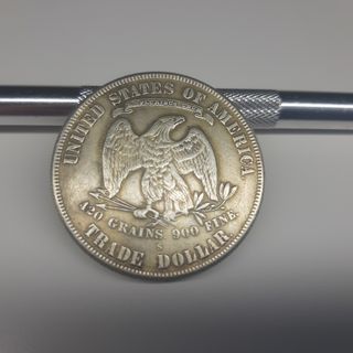 Moneda Dólar Comercial 1873