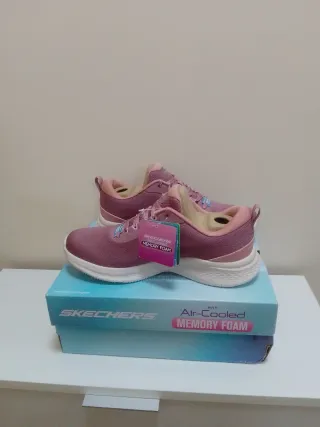 Zapatillas Skechers Mujer Rosa